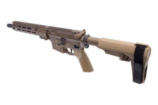 Super Duty braced AR-15 pistol, DDC.